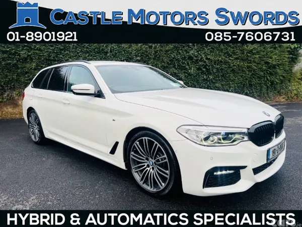 BMW 5-Series Estate, Diesel, 2019, White