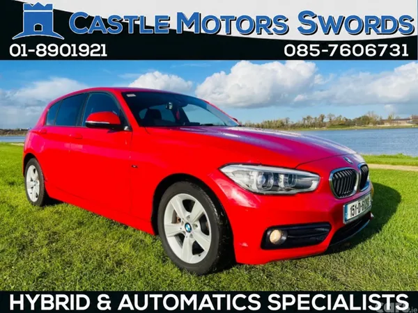 BMW 1-Series Hatchback, Petrol, 2015, Red