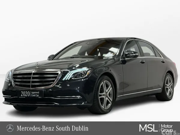 Mercedes-Benz S-Class Saloon, Petrol Plug-in Hybrid, 2020, Black