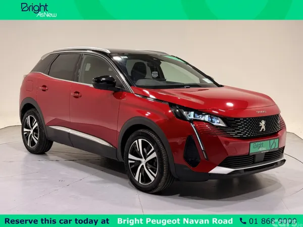Peugeot 3008 MPV, Petrol Hybrid, 2024, Red