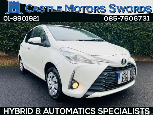 Toyota Vitz Hatchback, Petrol, 2020, White