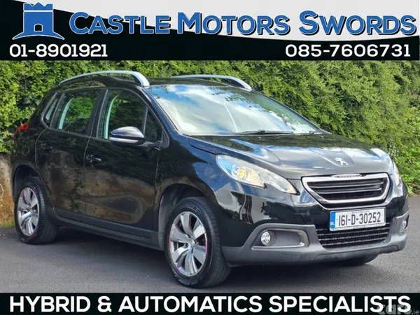 Peugeot 2008 Estate, Petrol, 2016, Black