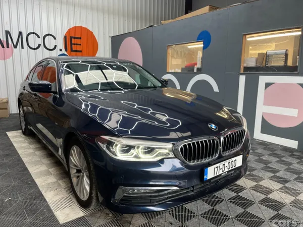 BMW 5-Series Saloon, Petrol, 2017, Blue