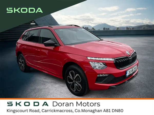 Skoda Kamiq Hatchback, Petrol, 2026, Red