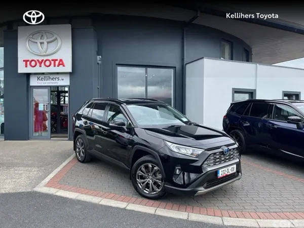 Toyota RAV4 SUV, Petrol Hybrid, 2023, Black