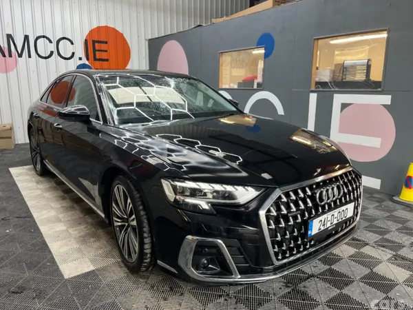 Audi A8 Saloon, Petrol Hybrid, 2024, Black
