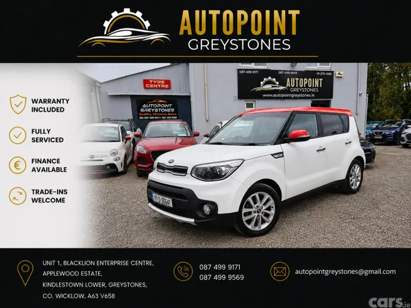 Kia Soul Hatchback, Diesel, 2017, White