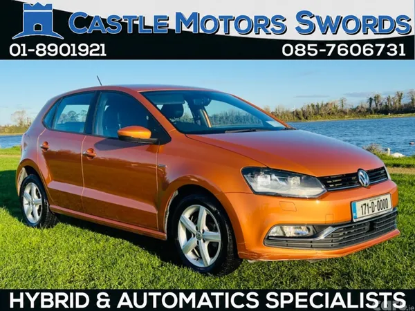 Volkswagen Polo Hatchback, Petrol, 2017, Orange