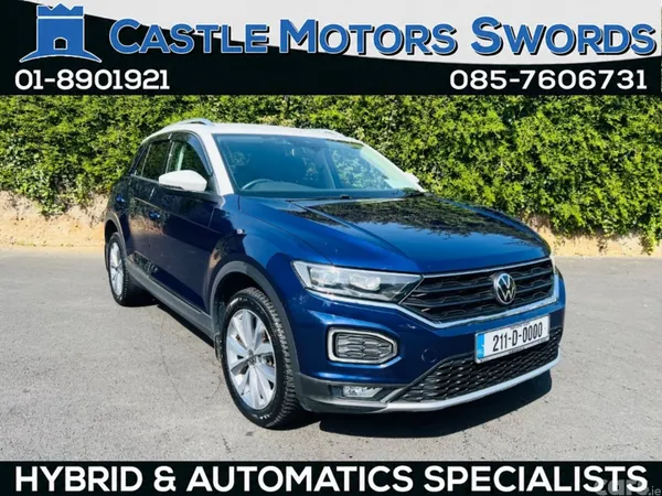 Volkswagen T-Roc SUV, Diesel, 2021, Blue