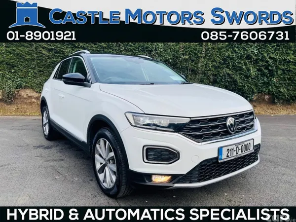 Volkswagen T-Roc SUV, Diesel, 2021, White