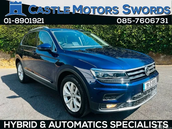 Volkswagen Tiguan Estate, Diesel, 2019, Blue