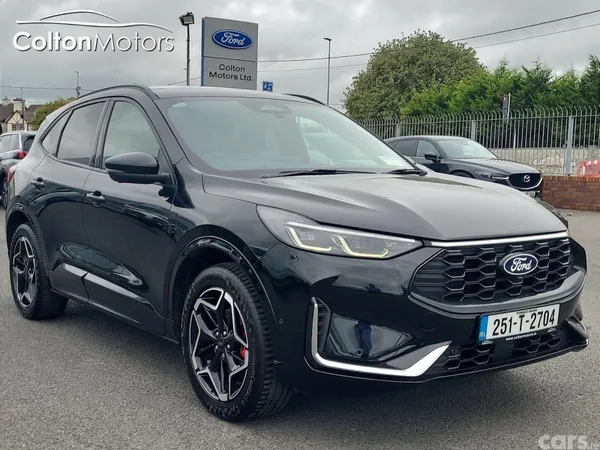 Ford Kuga SUV, Petrol Plug-in Hybrid, 2025, Black