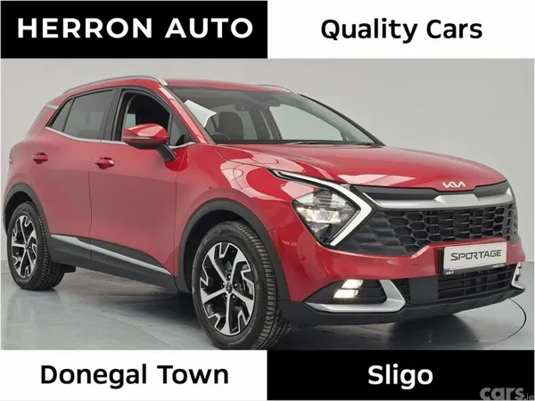 Kia Sportage SUV, Petrol Hybrid, 2023, Red