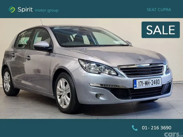 Peugeot 308 Hatchback, Petrol, 2017, Grey
