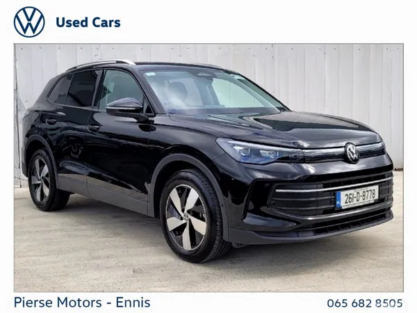 Volkswagen Tiguan SUV, Diesel, 2026, Black