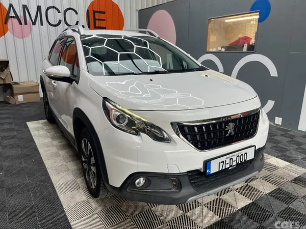 Peugeot 2008 SUV, Petrol, 2017, White