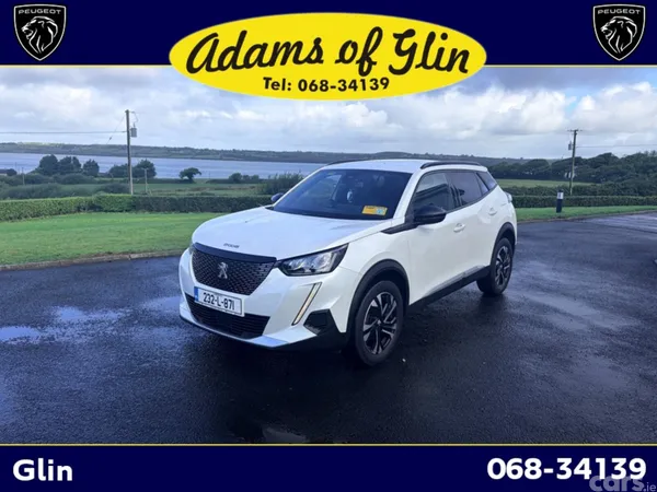 Peugeot 2008 SUV, Petrol, 2023, White