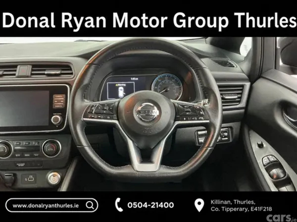 Nissan Leaf Hatchback, Electric, 2022, Black