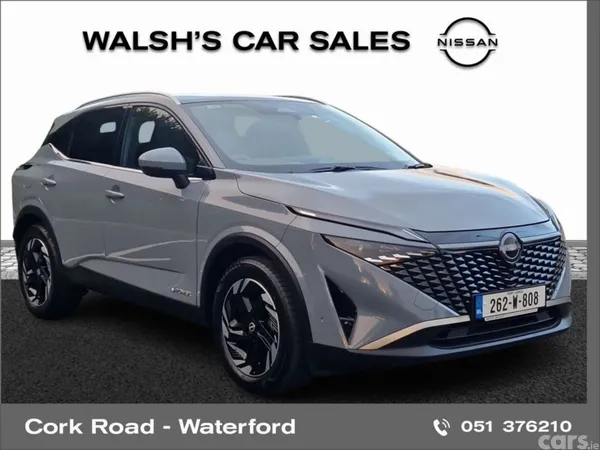 Nissan Qashqai SUV, Petrol Hybrid, 2026, Grey
