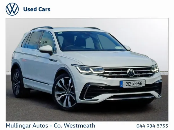 Volkswagen Tiguan SUV, Diesel, 2021, White