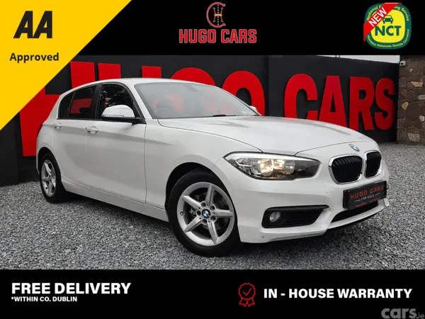 BMW 1-Series Hatchback, Diesel, 2016, White
