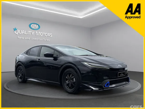 Toyota Prius Saloon, Petrol Hybrid, 2023, Black