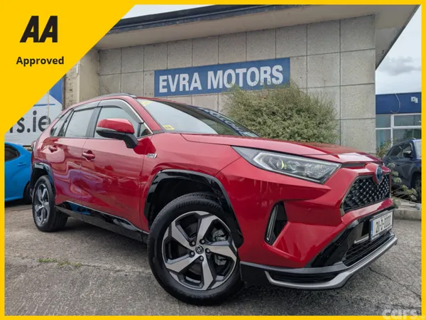 Toyota RAV4 SUV, Petrol Plug-in Hybrid, 2021, Red