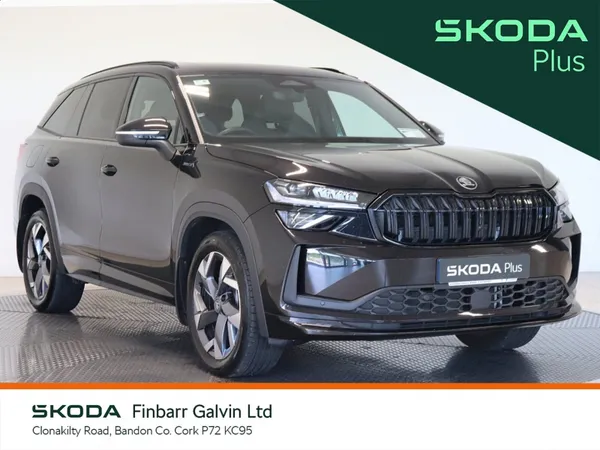 Skoda Kodiaq SUV, Petrol Plug-in Hybrid, 2026, Black