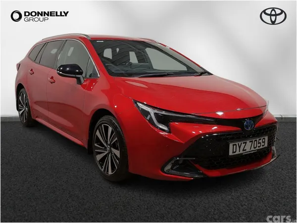 Toyota Corolla Estate, Petrol Hybrid, 2026, Red