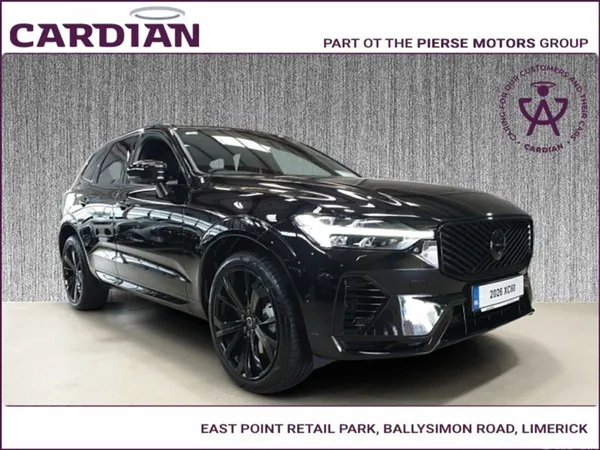 Volvo XC60 SUV, Petrol Hybrid, 2026, Black