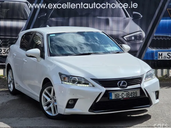 Lexus CT Hatchback, Petrol Hybrid, 2016, White