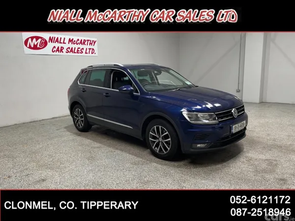 Volkswagen Tiguan SUV, Diesel, 2019, Blue