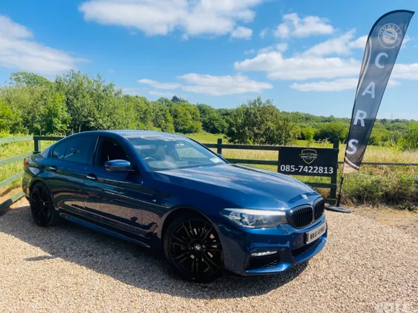 BMW 5-Series Saloon, Diesel, 2018, Blue