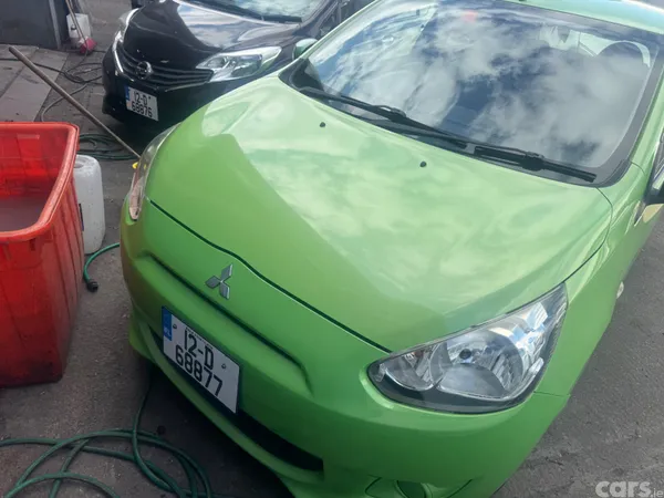 Mitsubishi Mirage Hatchback, Petrol, 2012, Green