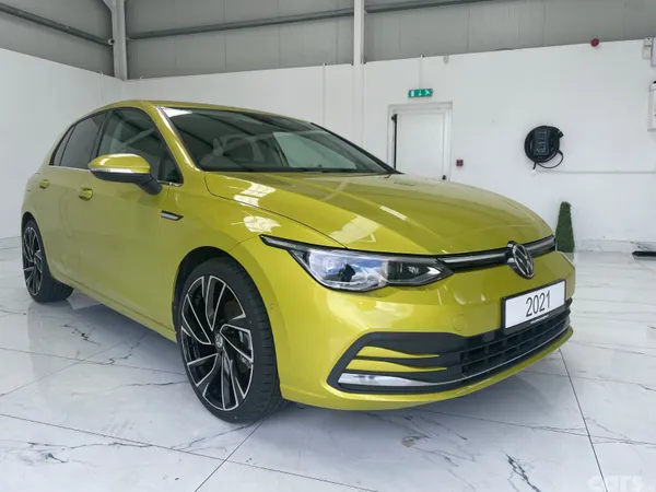 Volkswagen Golf Hatchback, Petrol, 2021, Yellow