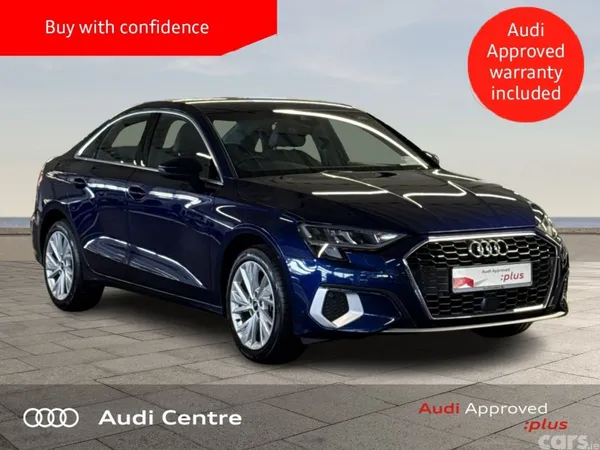 Audi A3 Saloon, Petrol, 2023, Blue