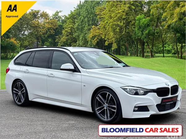 BMW 3-Series Estate, Diesel, 2019, White
