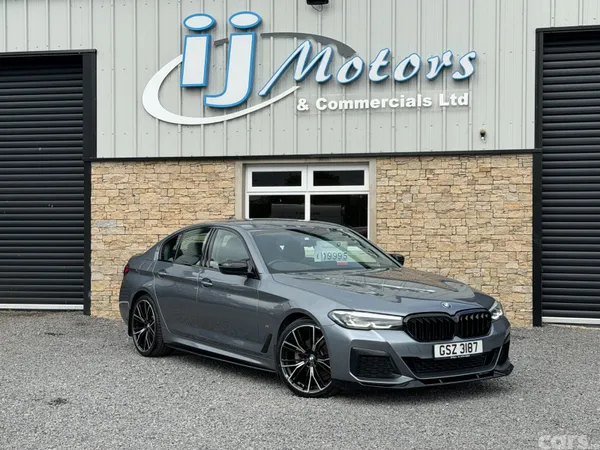 BMW 5-Series Saloon, Diesel, 2022, Blue