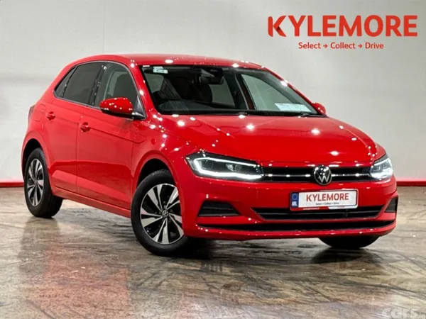 Volkswagen Polo Hatchback, Petrol, 2021, Red