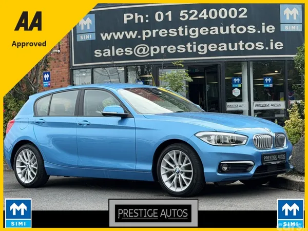 BMW 1-Series Hatchback, Diesel, 2018, Blue