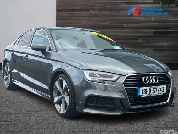 Audi A3 Saloon, Petrol, 2018, Grey