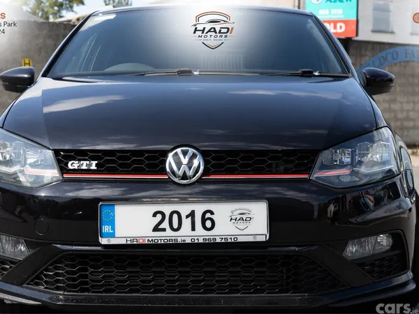 Volkswagen Polo Hatchback, Petrol, 2016, Black