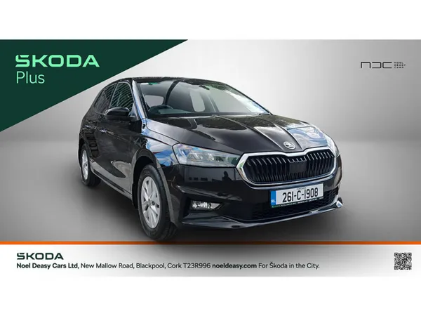 Skoda Fabia Hatchback, Petrol, 2026, Black