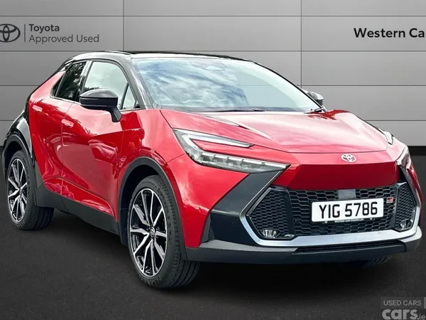 Toyota C-HR SUV, Petrol Plug-in Hybrid, 2026, Red