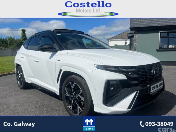 Hyundai Tucson SUV, Petrol Plug-in Hybrid, 2025, White