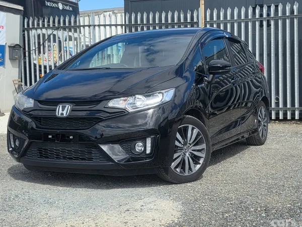 Honda Fit Hatchback, Petrol Hybrid, 2017, Black