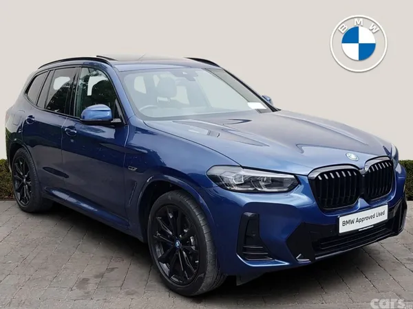 BMW X3 SUV, Petrol Plug-in Hybrid, 2022, Blue