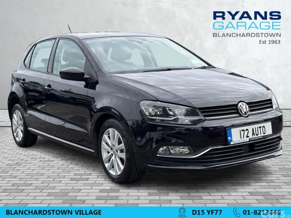 Volkswagen Polo Hatchback, Petrol, 2017, Black