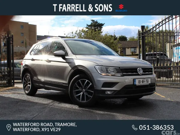 Volkswagen Tiguan SUV, Diesel, 2018, Grey
