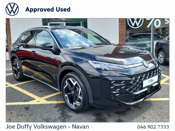 Volkswagen T-Roc SUV, Petrol, 2026, Black
